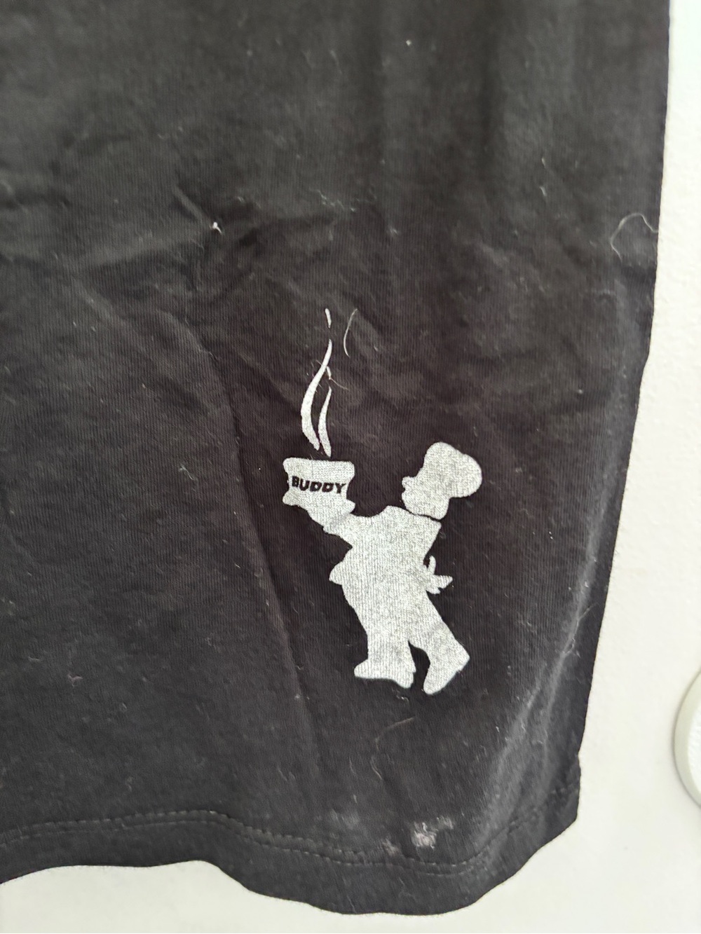 Carlos Bakery Hoboken Black L Short Sleeve Tee with Red Print see description - Picture 5 of 7